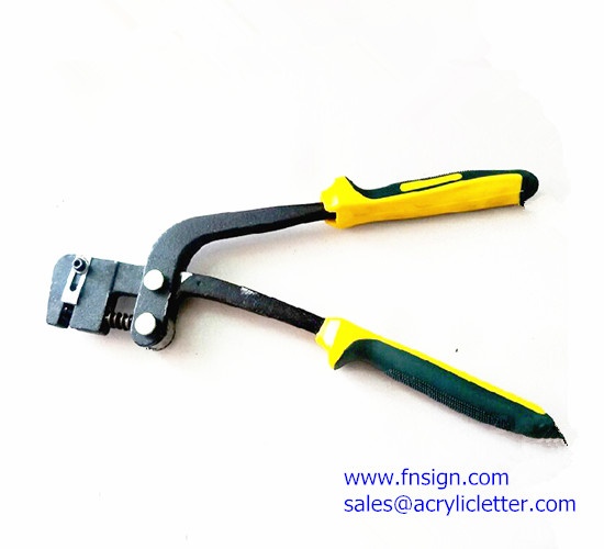 Metal Channel Letter Punch Plier